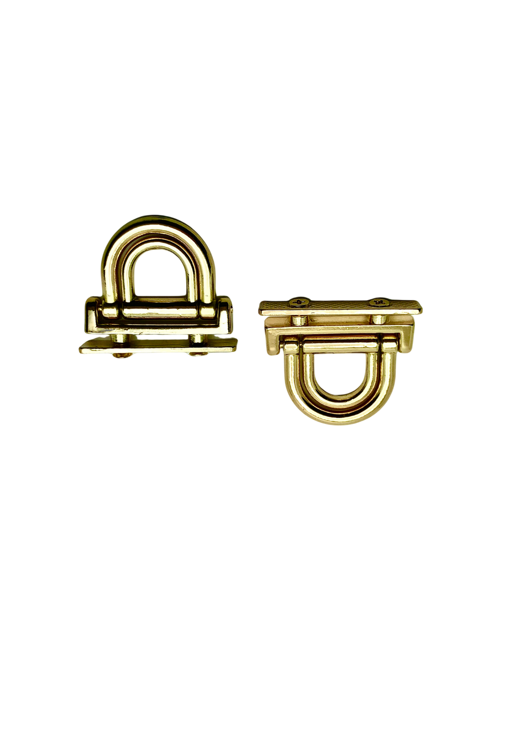 Top mount bag strap connector with double D-ring (pair) Bag strap Malusha Shop.