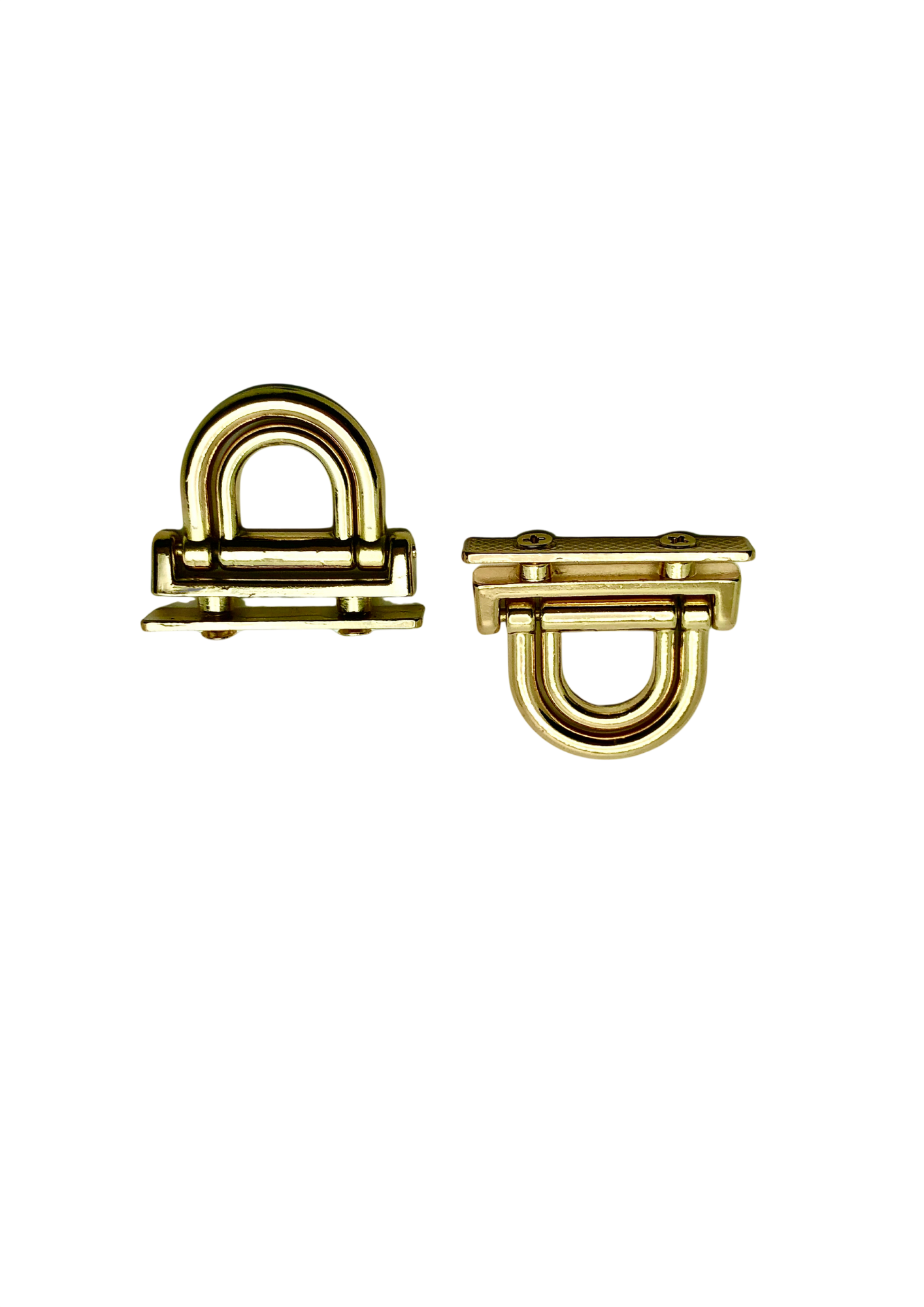 Top mount bag strap connector with double D-ring (pair) Bag strap Malusha Shop.