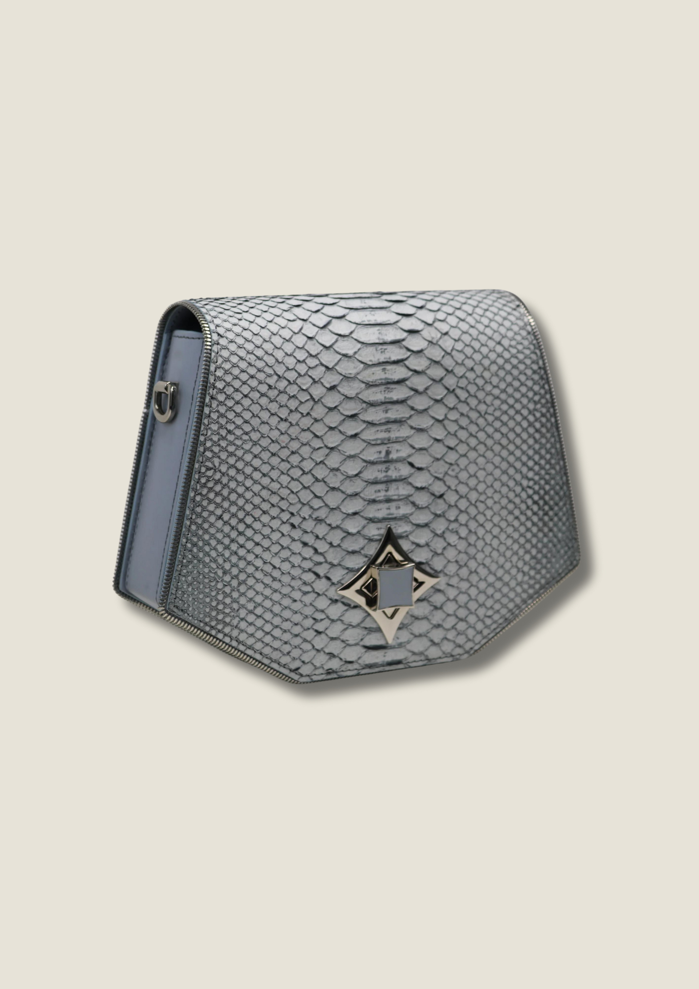 Everyday bag in genuine python Casual bag Malusha Shop.