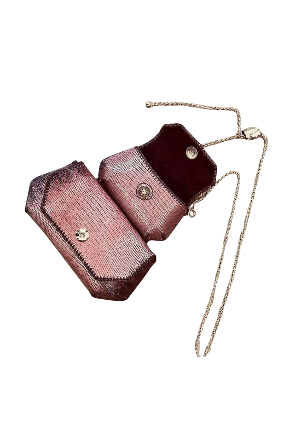 Luxe Gemini Bag Set - Premium Python Leather Collection