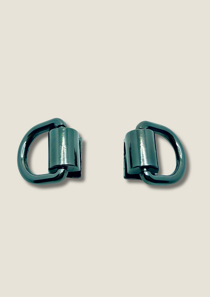 Top mount D-ring bag strap connector (pair)