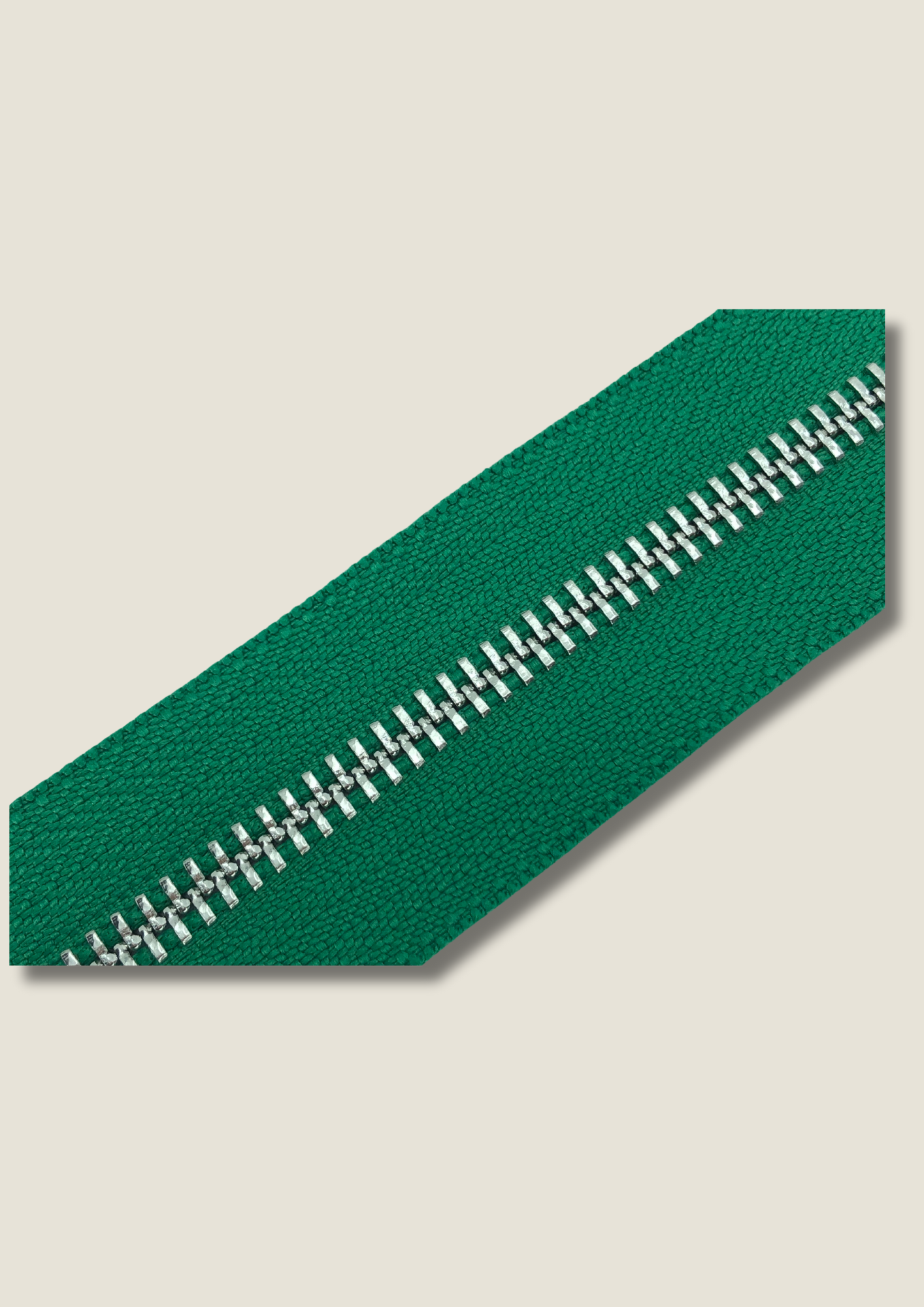 Green zip Zippers Malusha Shop.