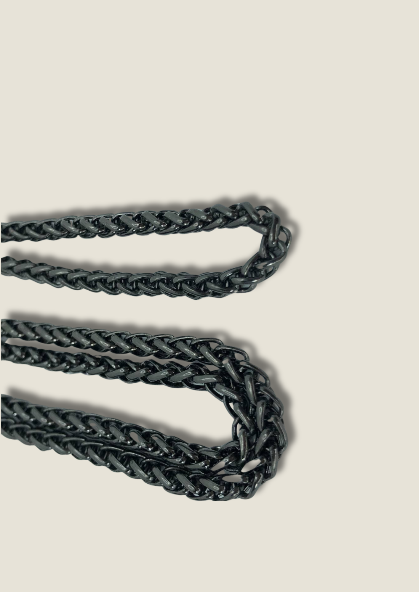 Polished wrap chain replacement with swivel hooks Chains Malusha Shop.