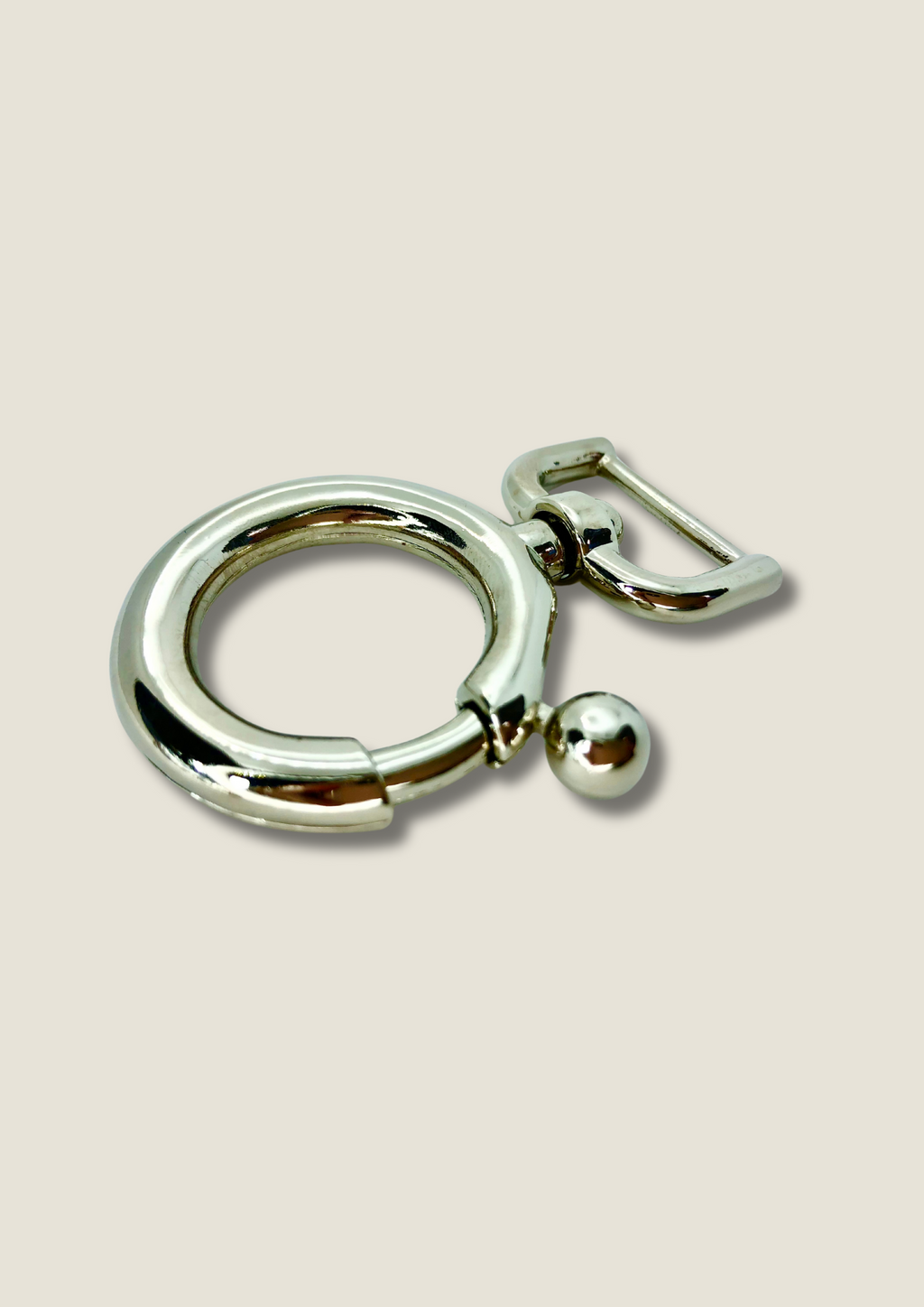 Ring-shape swivel snap hook D&G style (pair) Swivel snap Malusha Shop.