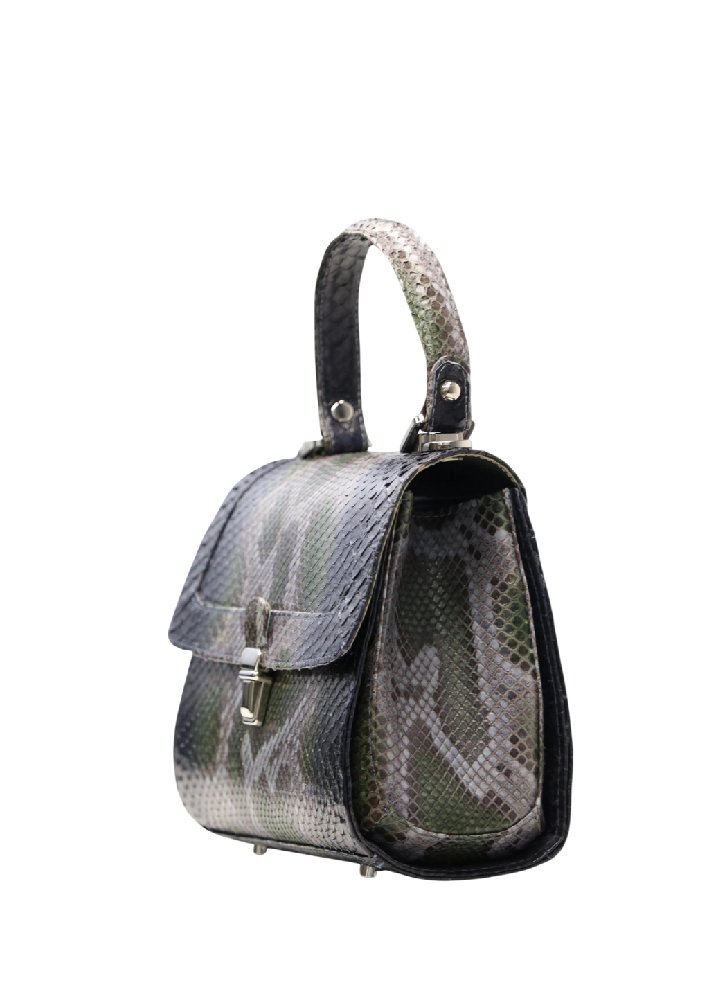 Natural python bag Luxury bag Malusha Shop.
