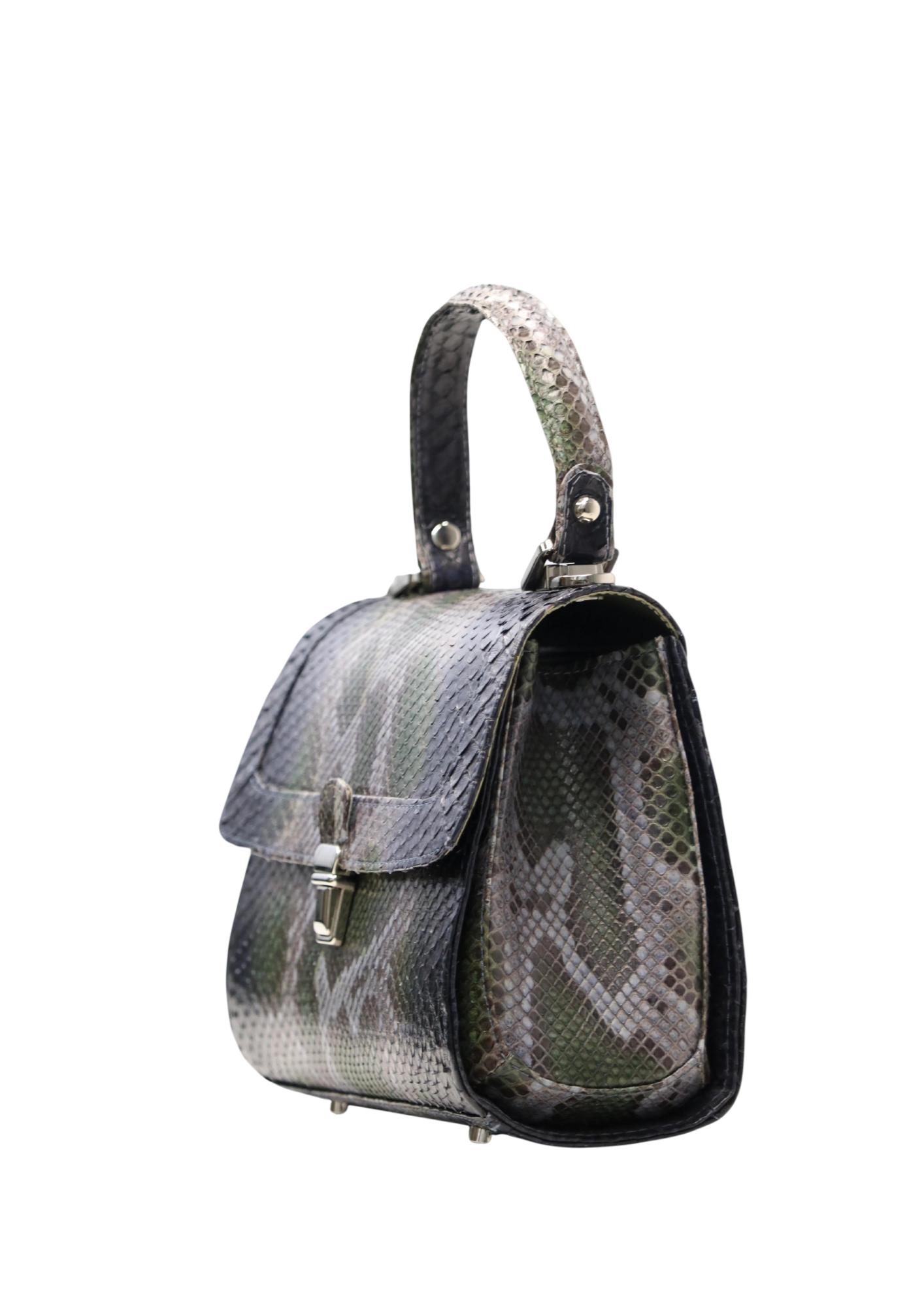 Natural python bag Luxury bag Malusha Shop.