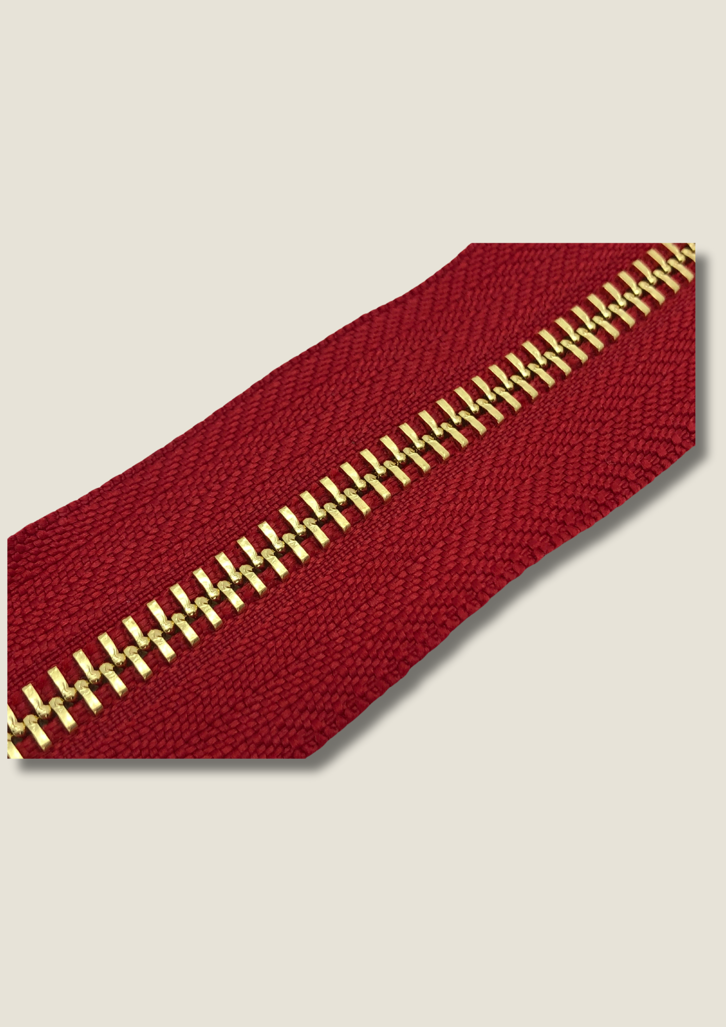 Red zip Zippers Malusha Shop.