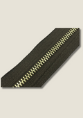 Chocolate brown zip Zippers Malusha Shop.
