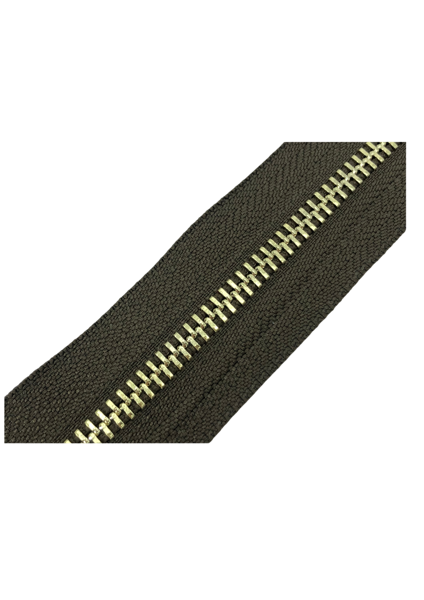 Chocolate brown zip Zippers Malusha Shop.