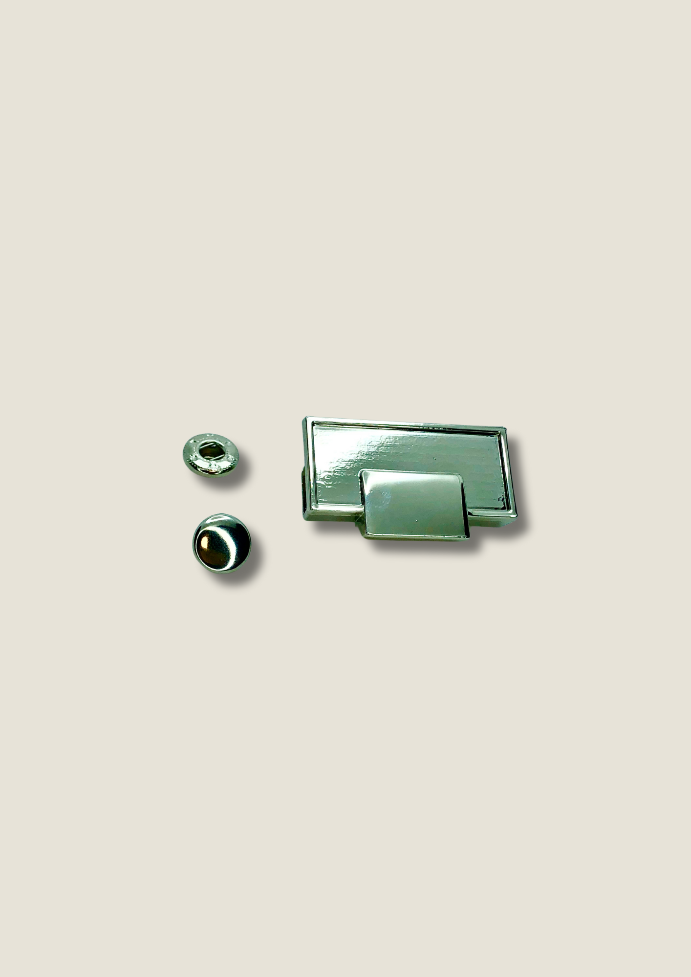Button clasp with flap panel Claps Malusha Shop.