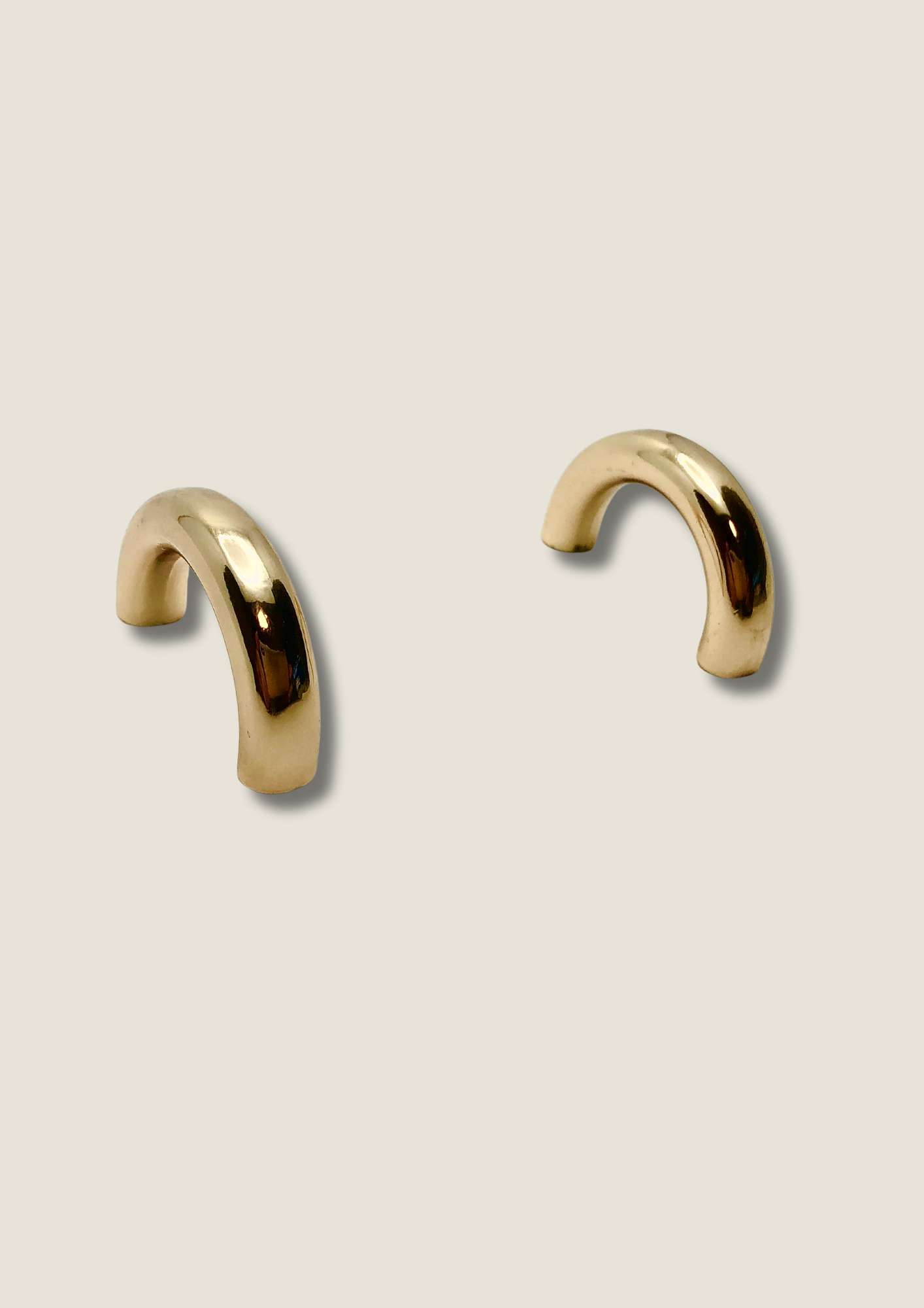 Arch bridge hanger connector, screwback, semi-circle (pair) Hanger connector Malusha Shop.
