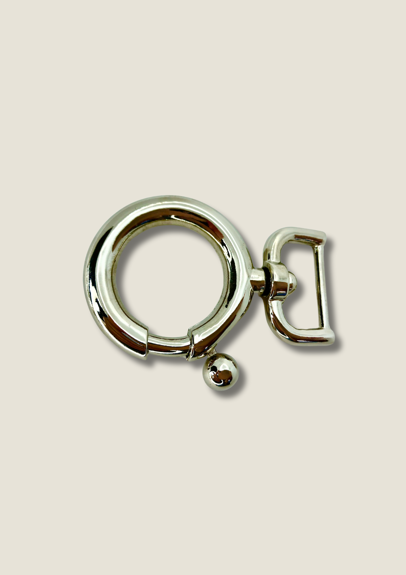 Ring-shape swivel snap hook D&G style (pair) Swivel snap Malusha Shop.