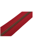 Red zip Zippers Malusha Shop.