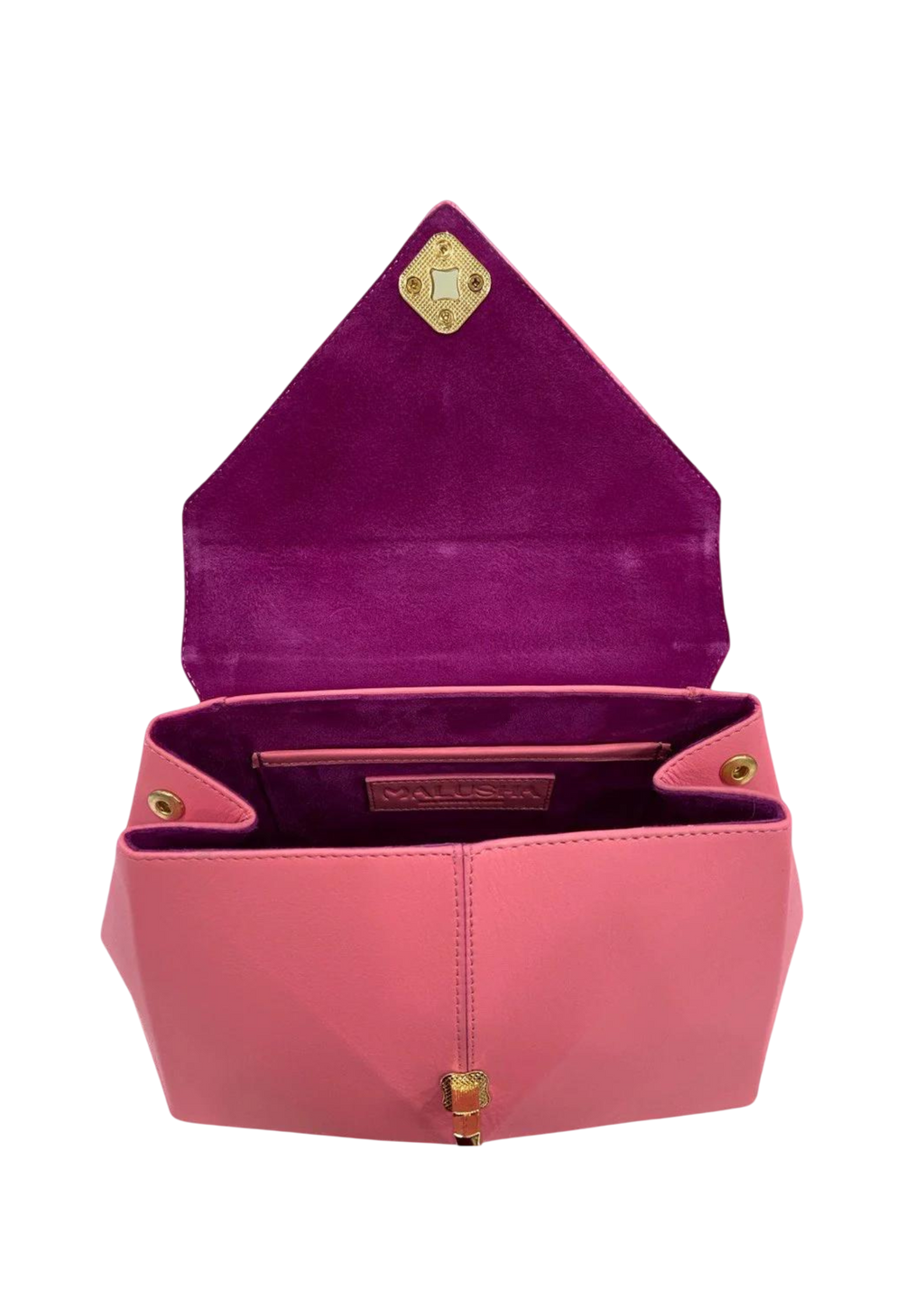 Geometric top handle bag Bag Malusha Shop.