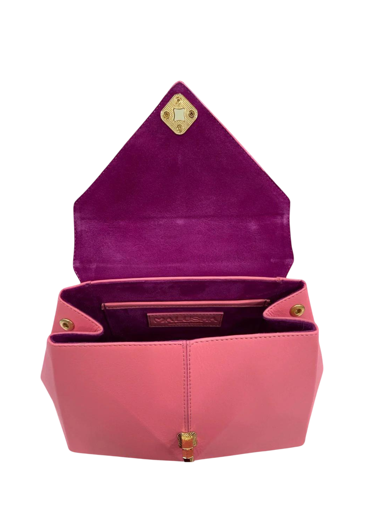 Geometric top handle bag Bag Malusha Shop.