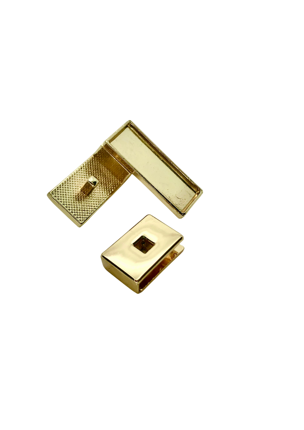 Twist lock bag clasp with panel for cover and pin Bag clasp Malusha Shop.