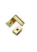 Twist lock bag clasp with panel for cover and pin Bag clasp Malusha Shop.