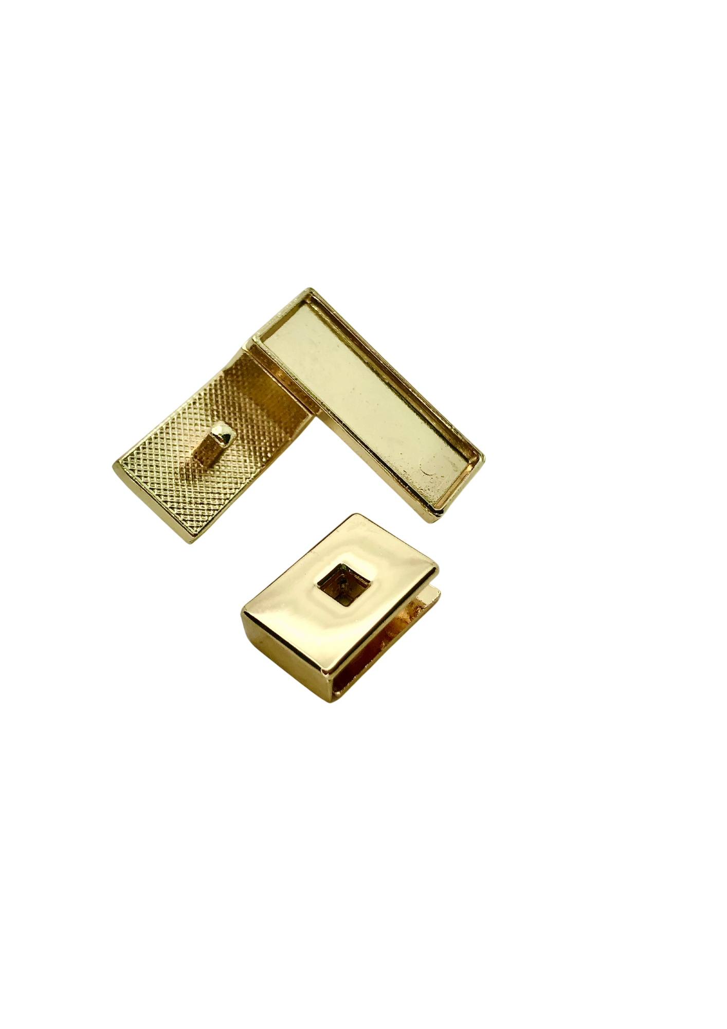 Twist lock bag clasp with panel for cover and pin Bag clasp Malusha Shop.