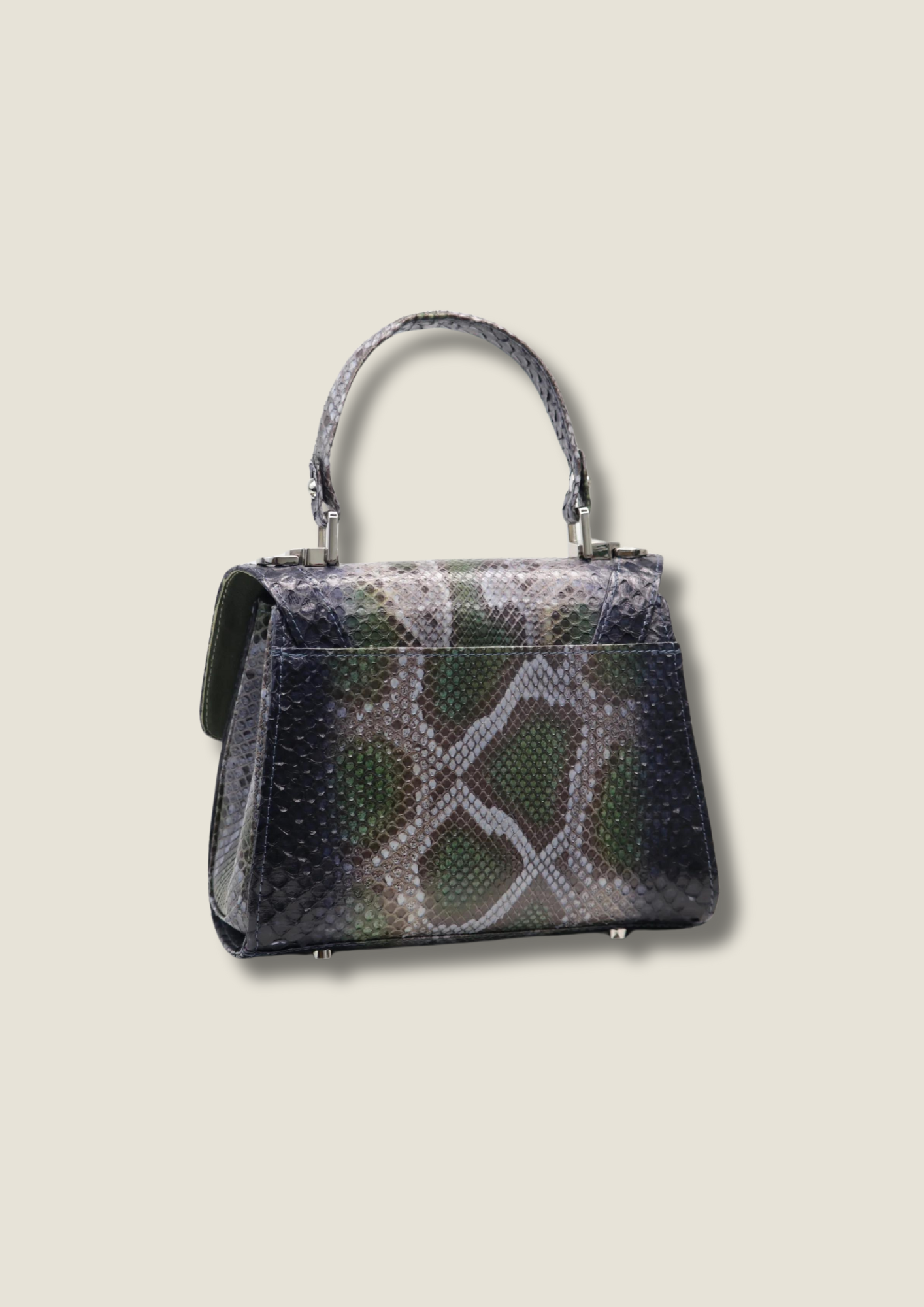 Natural python bag Luxury bag Malusha Shop.