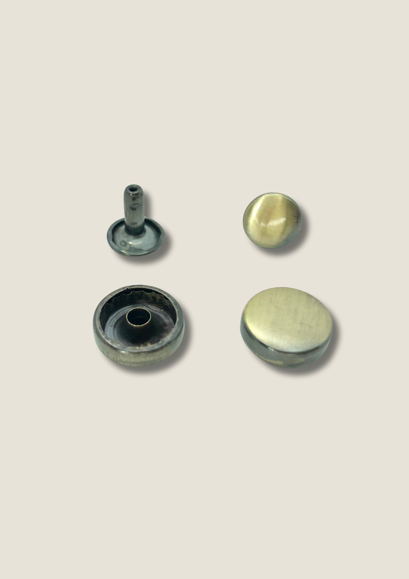 Tablet shaped double sided rivets Rivet Malusha Shop.