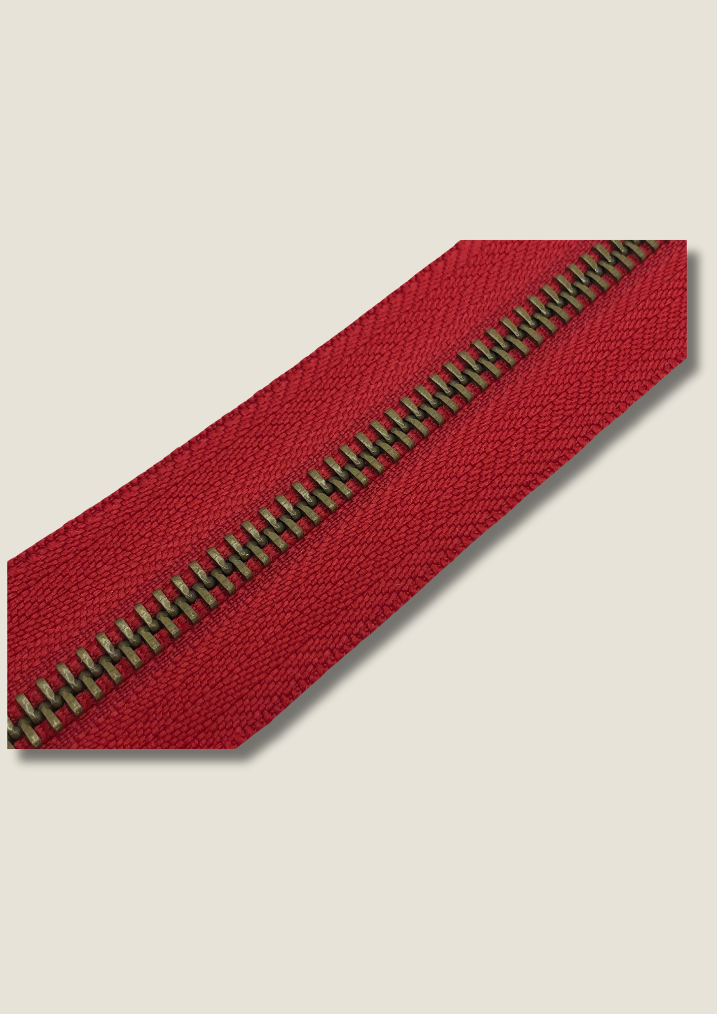 Red zip Zippers Malusha Shop.
