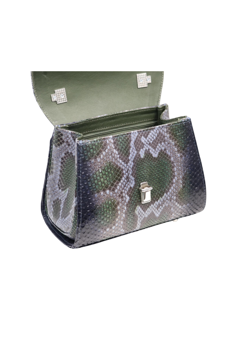 Natural python bag Luxury bag Malusha Shop.