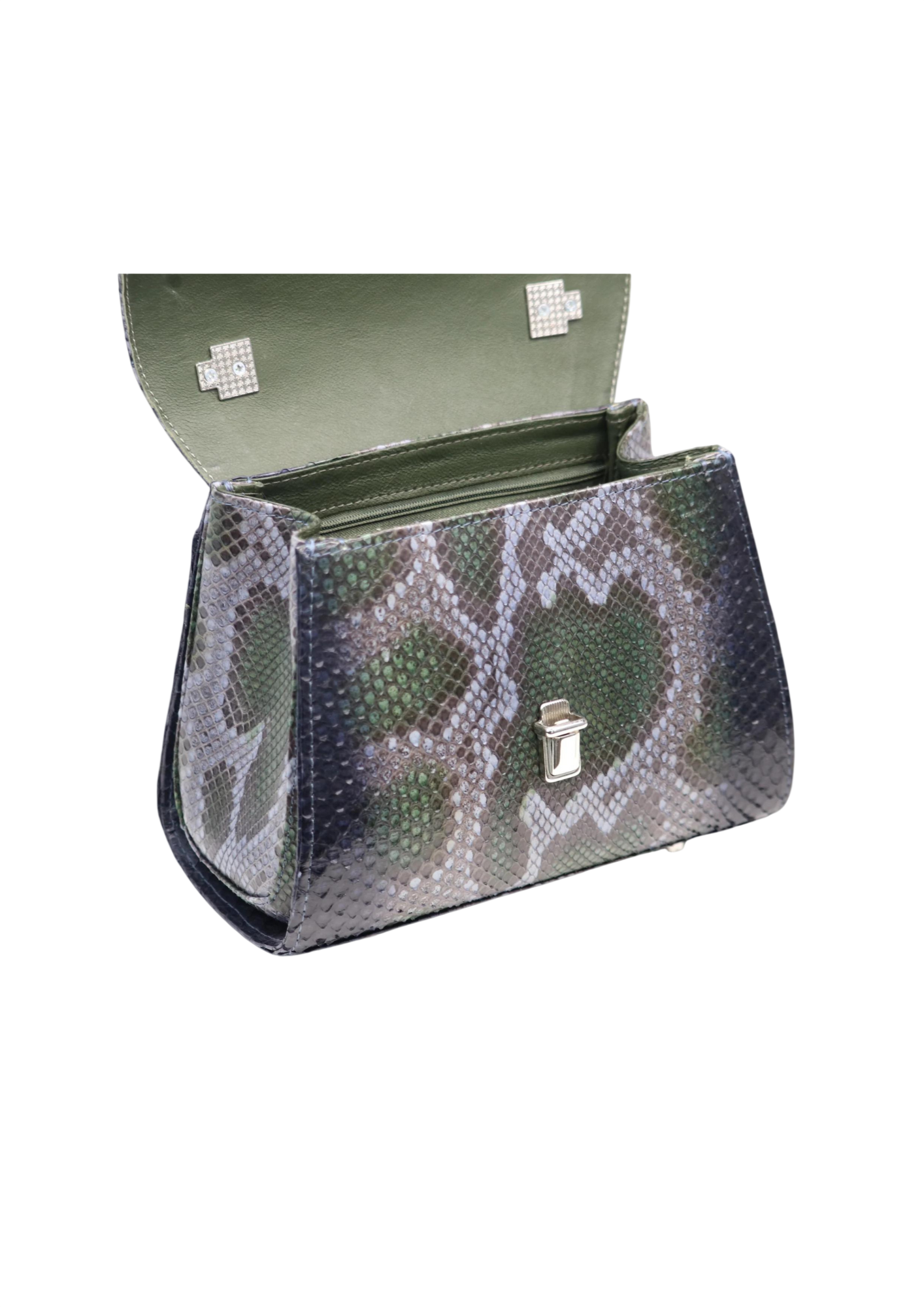 Natural python bag Luxury bag Malusha Shop.