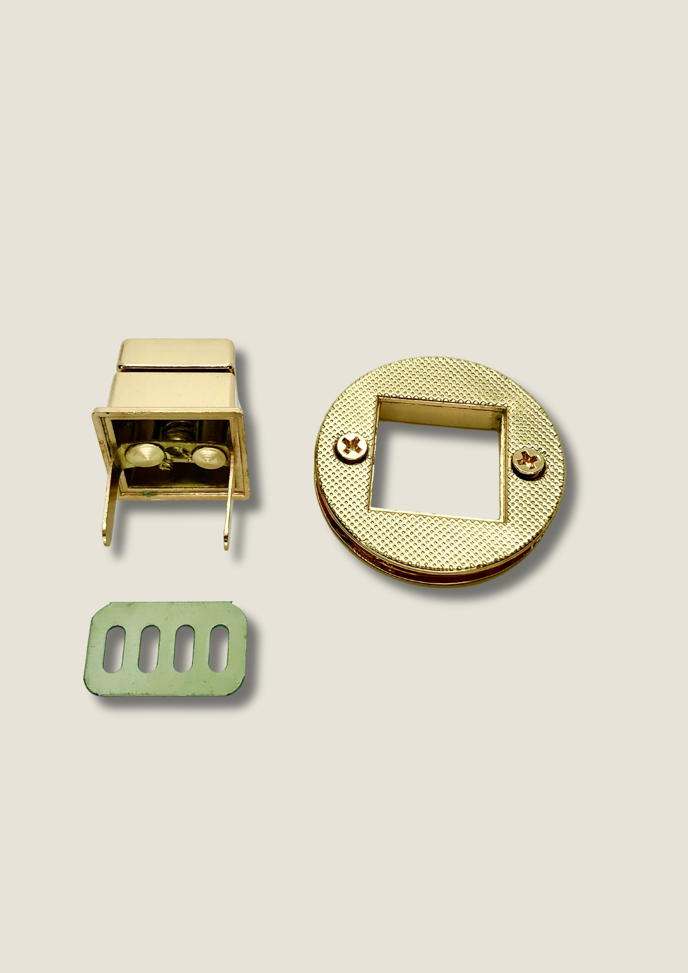 Round bag twist lock Twist lock Malusha Shop.