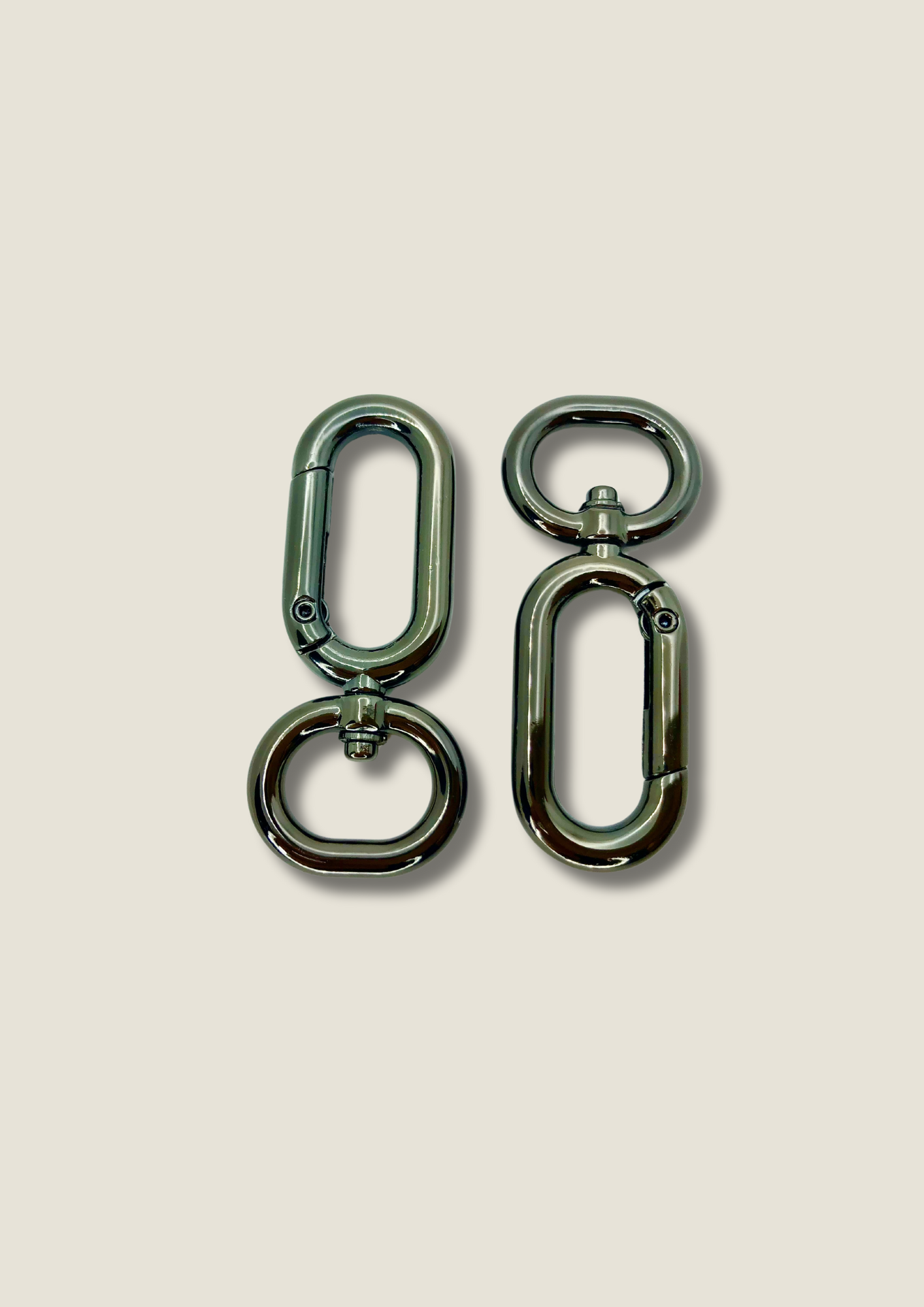 Swivel snap hook oval shape (pair) Snap hook Malusha Shop.