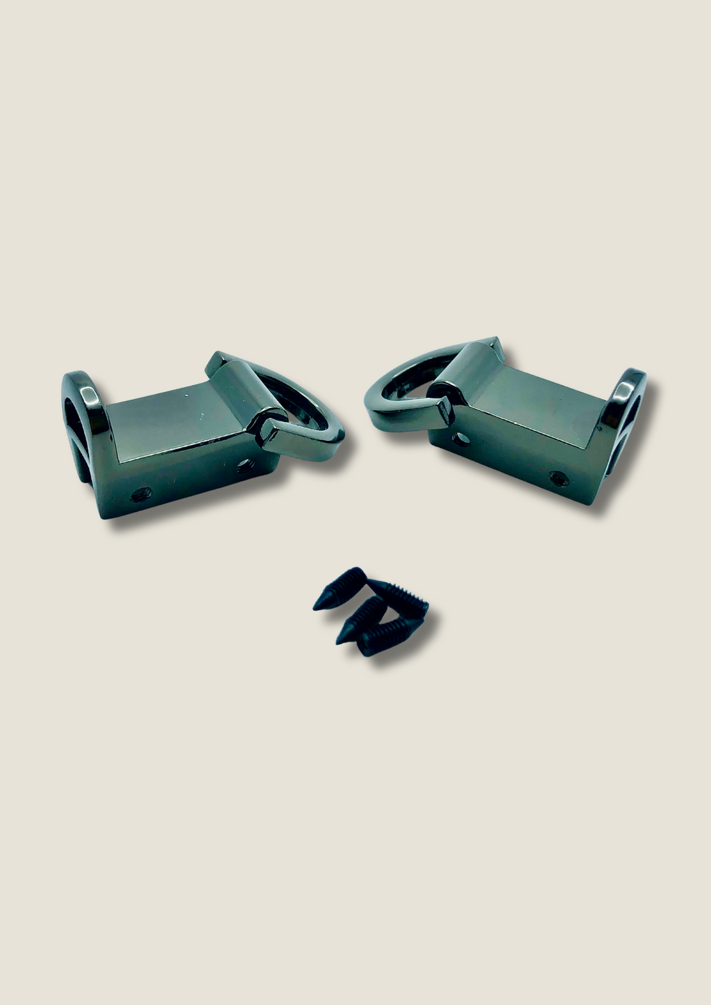 Top mount connector for bag strap with 2 D-rings (pair) Connector Malusha Shop.