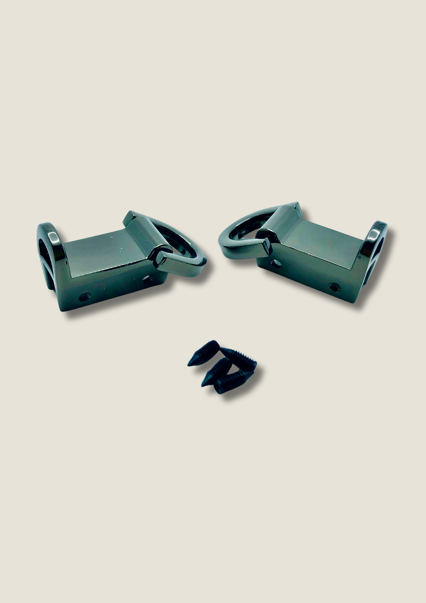 Top mount connector for bag strap with 2 D-rings (pair) Connector Malusha Shop.