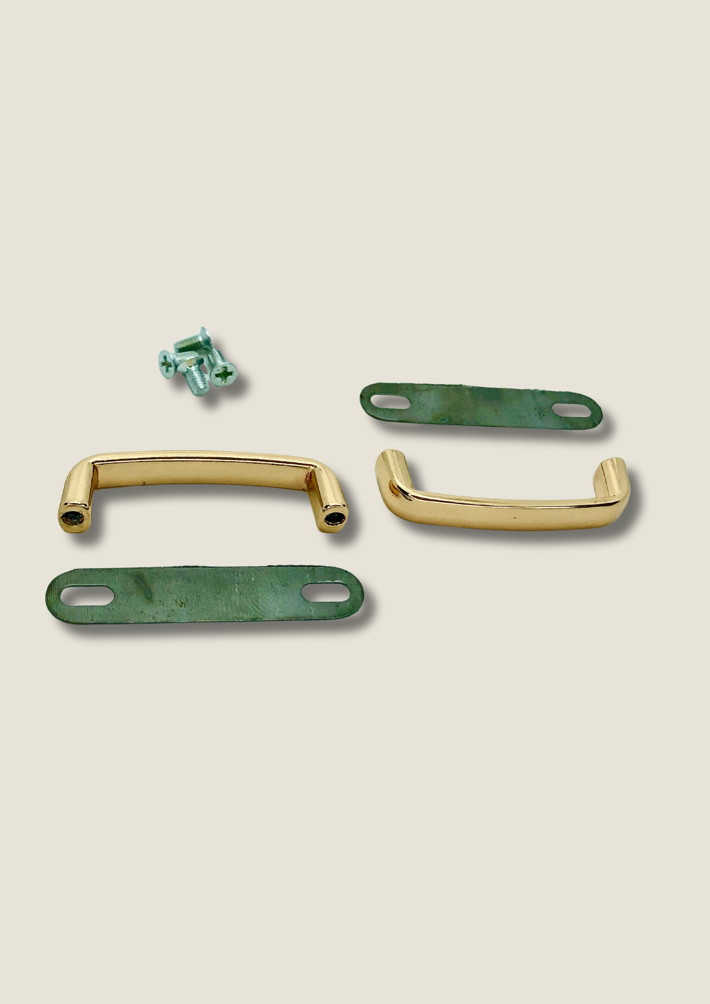 Arch bridge  bag strap connector,screw back, rectangular (pair) Arches Malusha Shop.