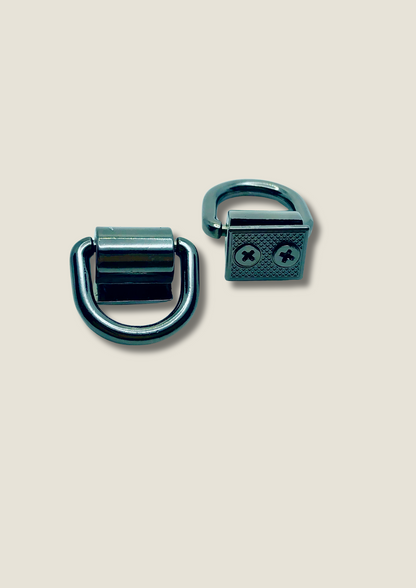 Top mount D-ring bag strap connector (pair)