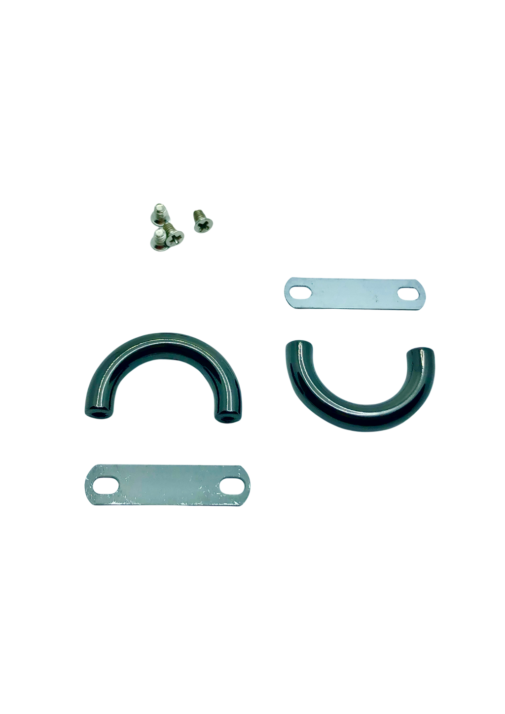 Arch bridge hanger connector, screwback, semi-circle (pair) Hanger connector Malusha Shop.