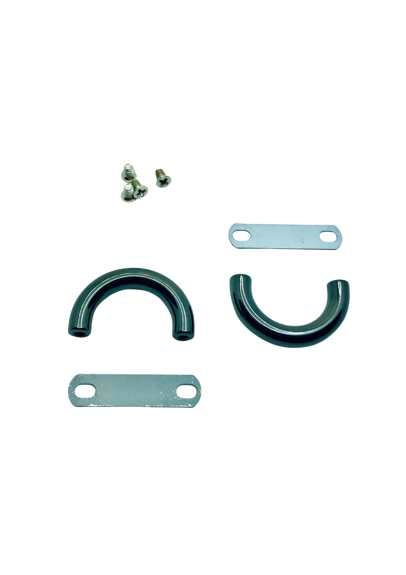 Arch bridge hanger connector, screwback, semi-circle (pair) Hanger connector Malusha Shop.
