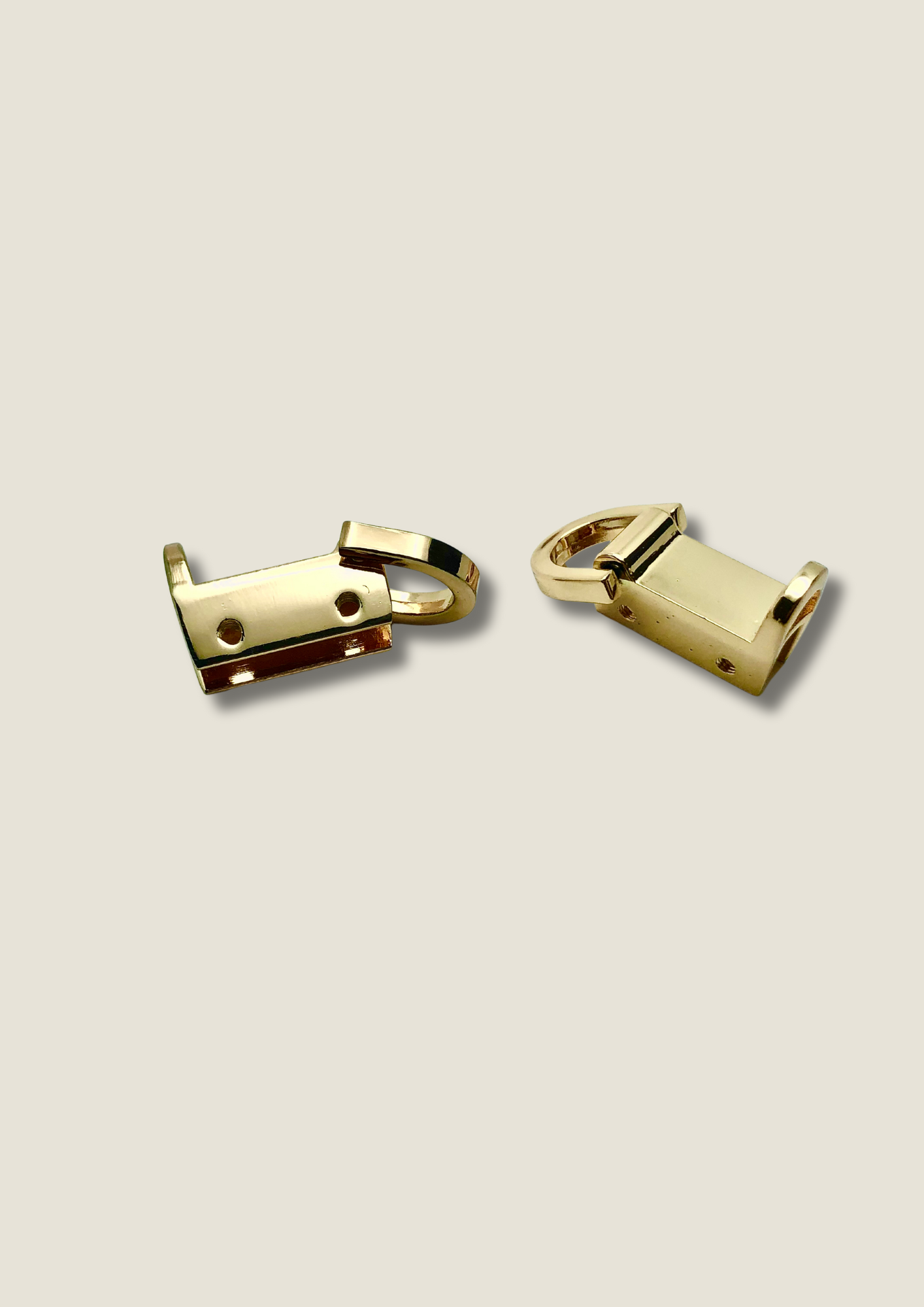 Top mount connector for bag strap with 2 D-rings (pair) Connector Malusha Shop.