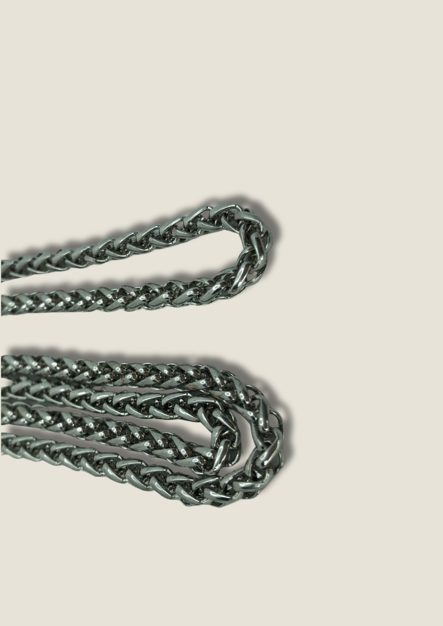 Polished wrap chain replacement with swivel hooks Chains Malusha Shop.