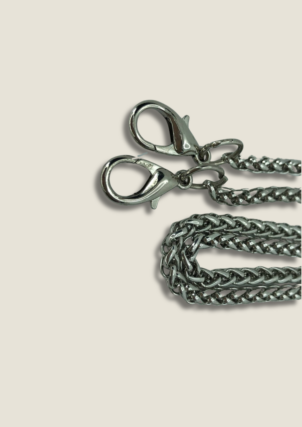 Polished wrap chain replacement with swivel hooks Chains Malusha Shop.