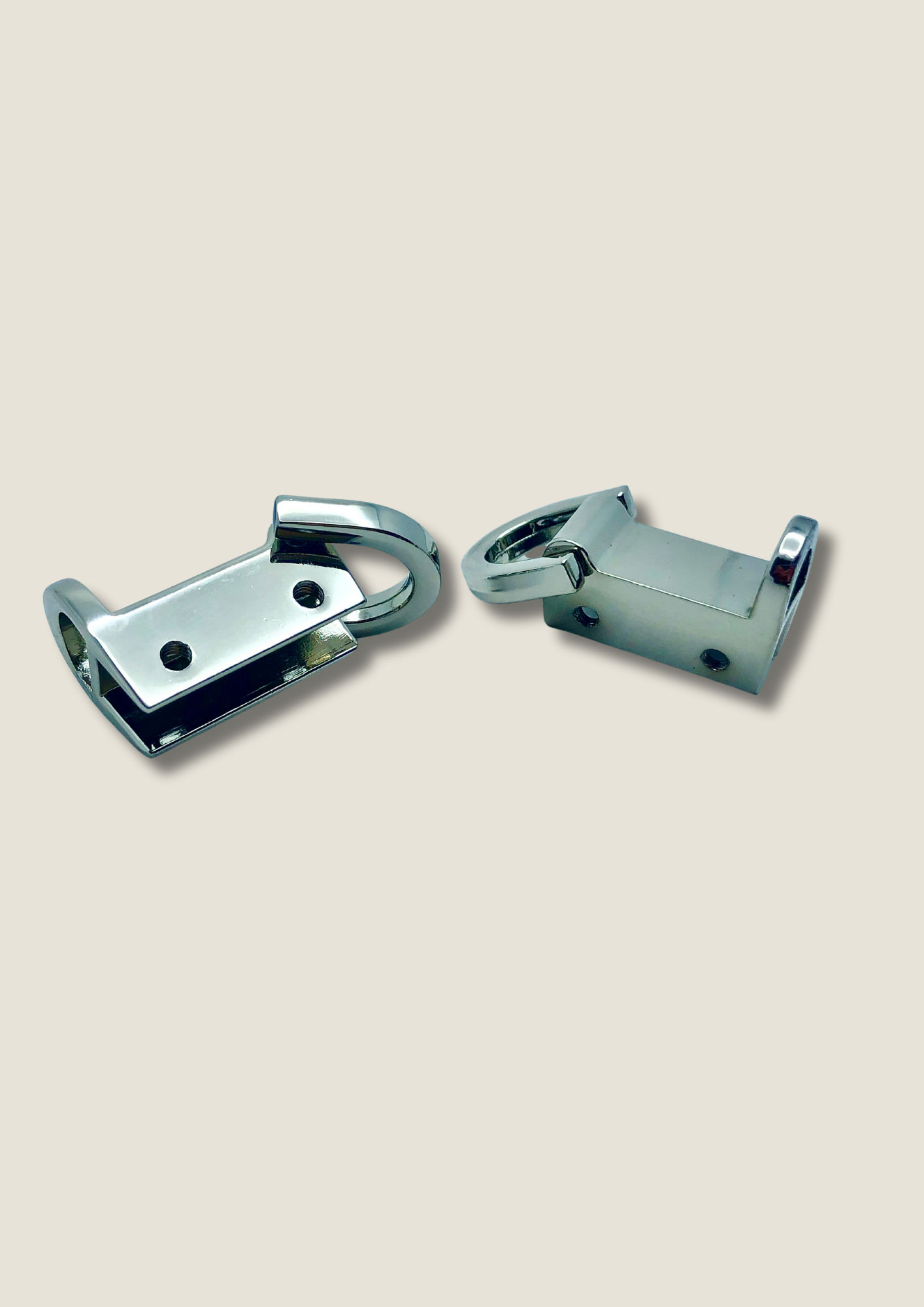 Top mount connector for bag strap with 2 D-rings (pair) Connector Malusha Shop.