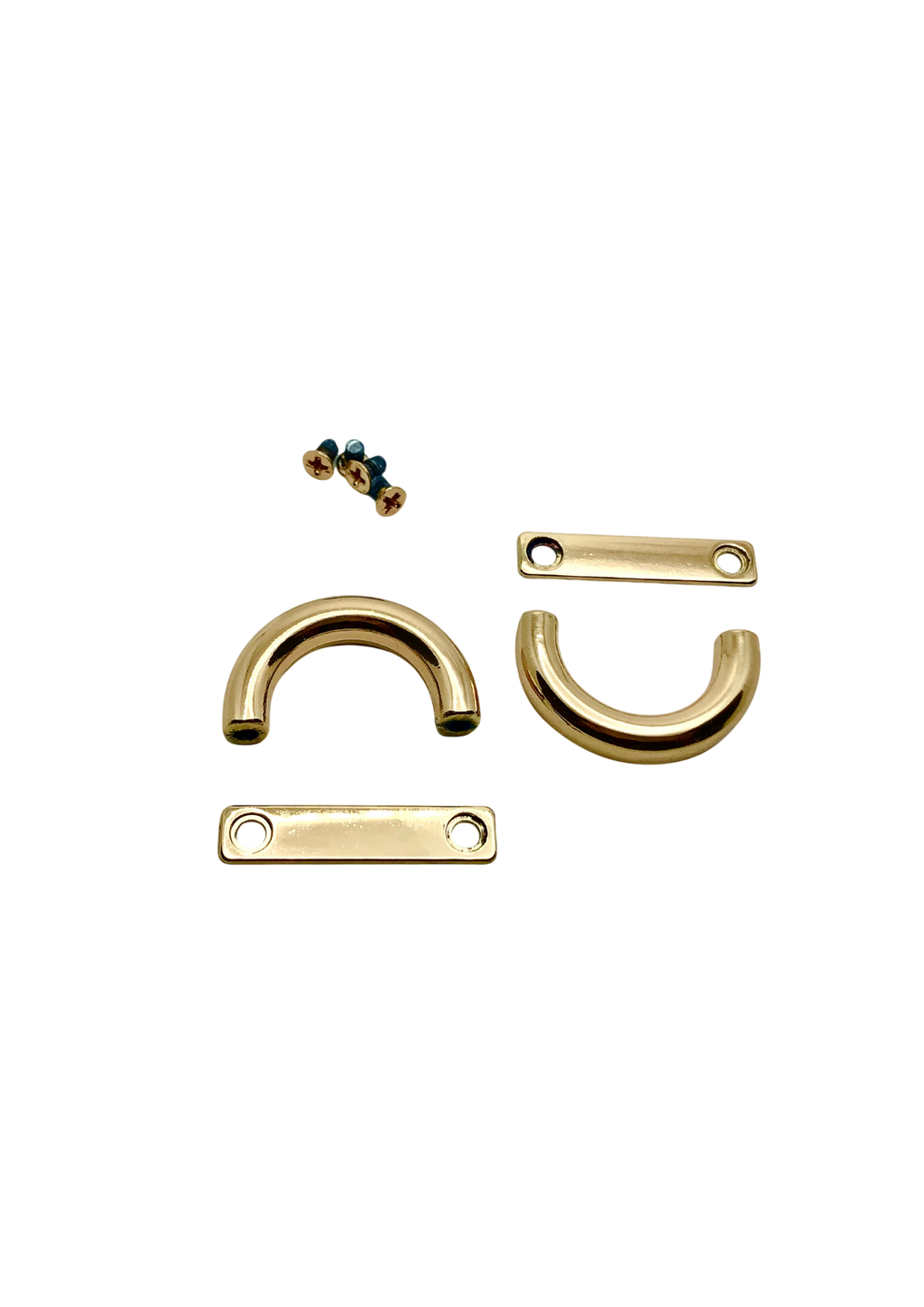 Arch bridge hanger connector, screwback, semi-circle (pair) Hanger connector Malusha Shop.