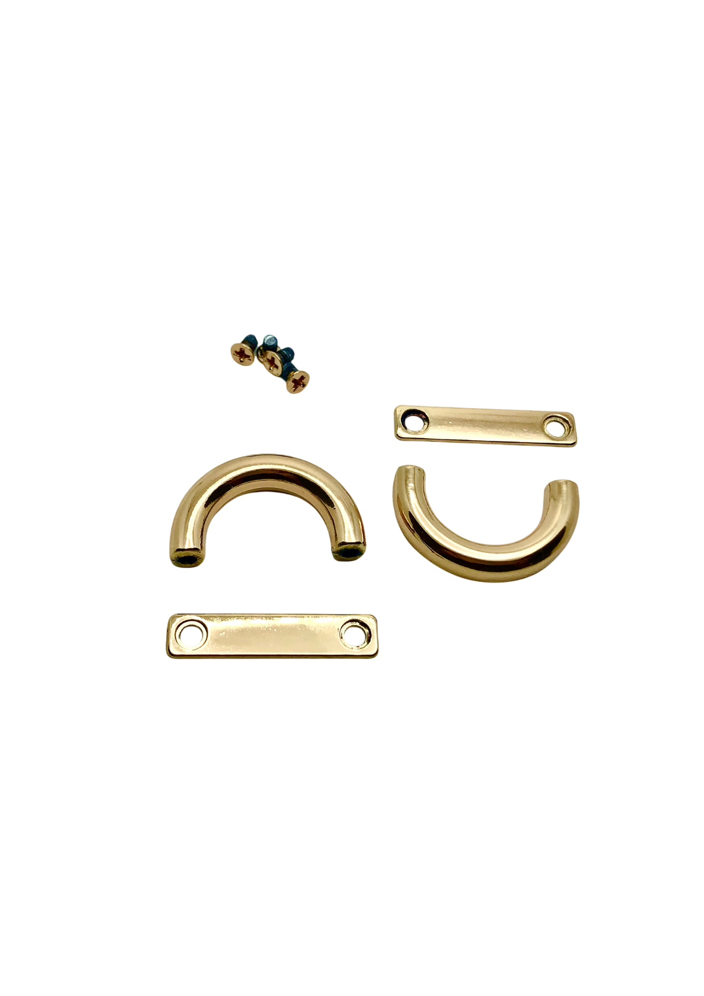 Arch bridge hanger connector, screwback, semi-circle (pair) Hanger connector Malusha Shop.