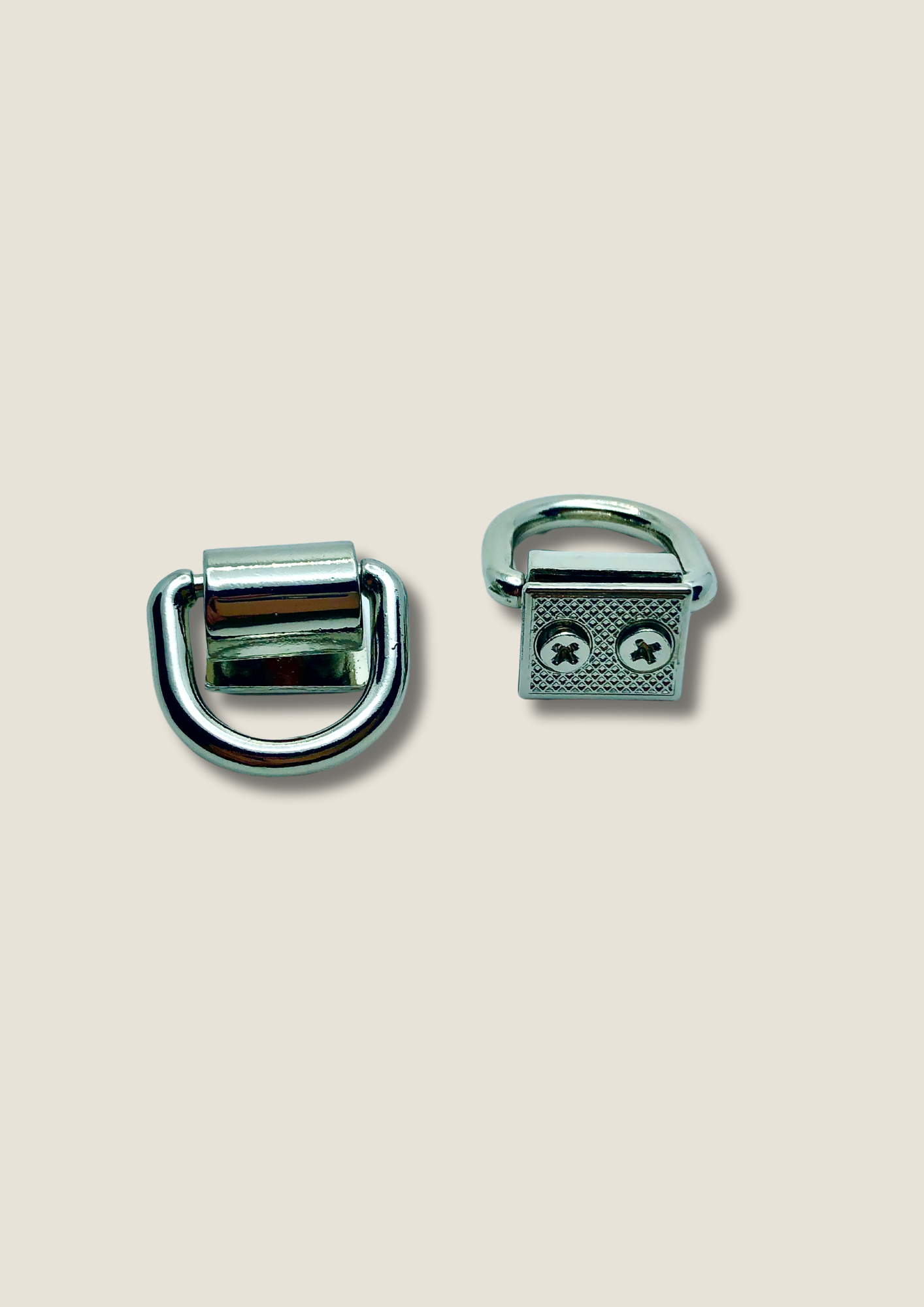 Top mount D-ring bag strap connector (pair)