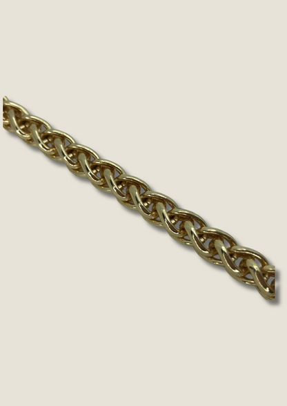 Polished wrap chain