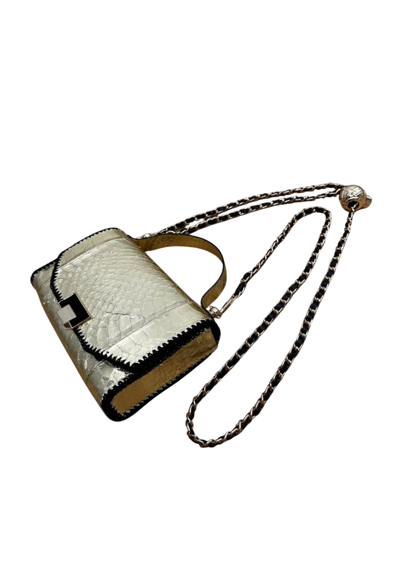 Small python phone bag
