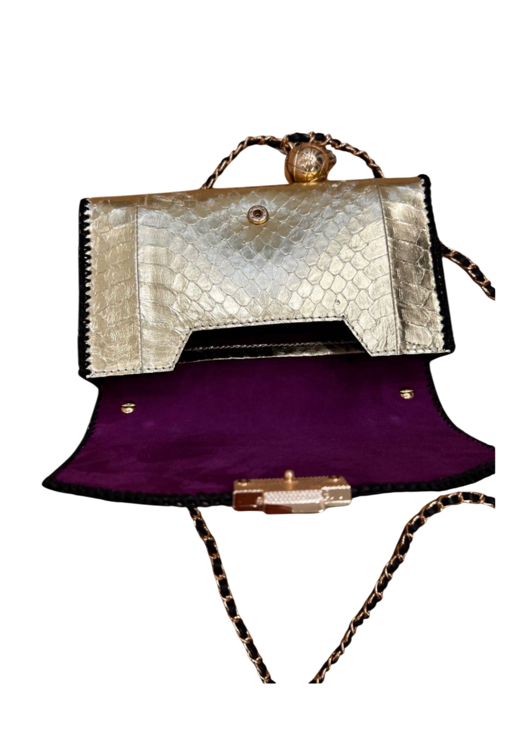 Small python phone bag