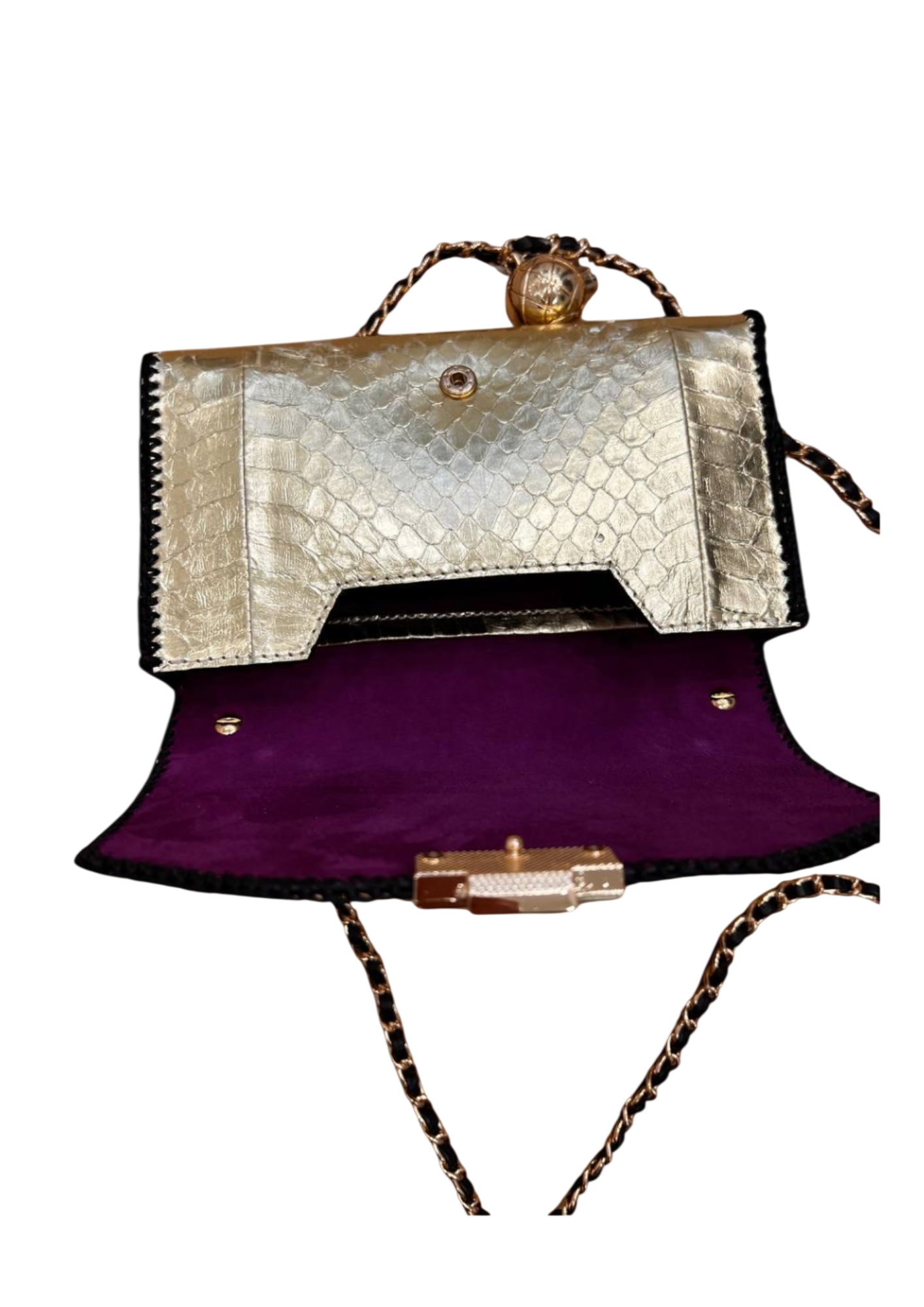 Small python phone bag