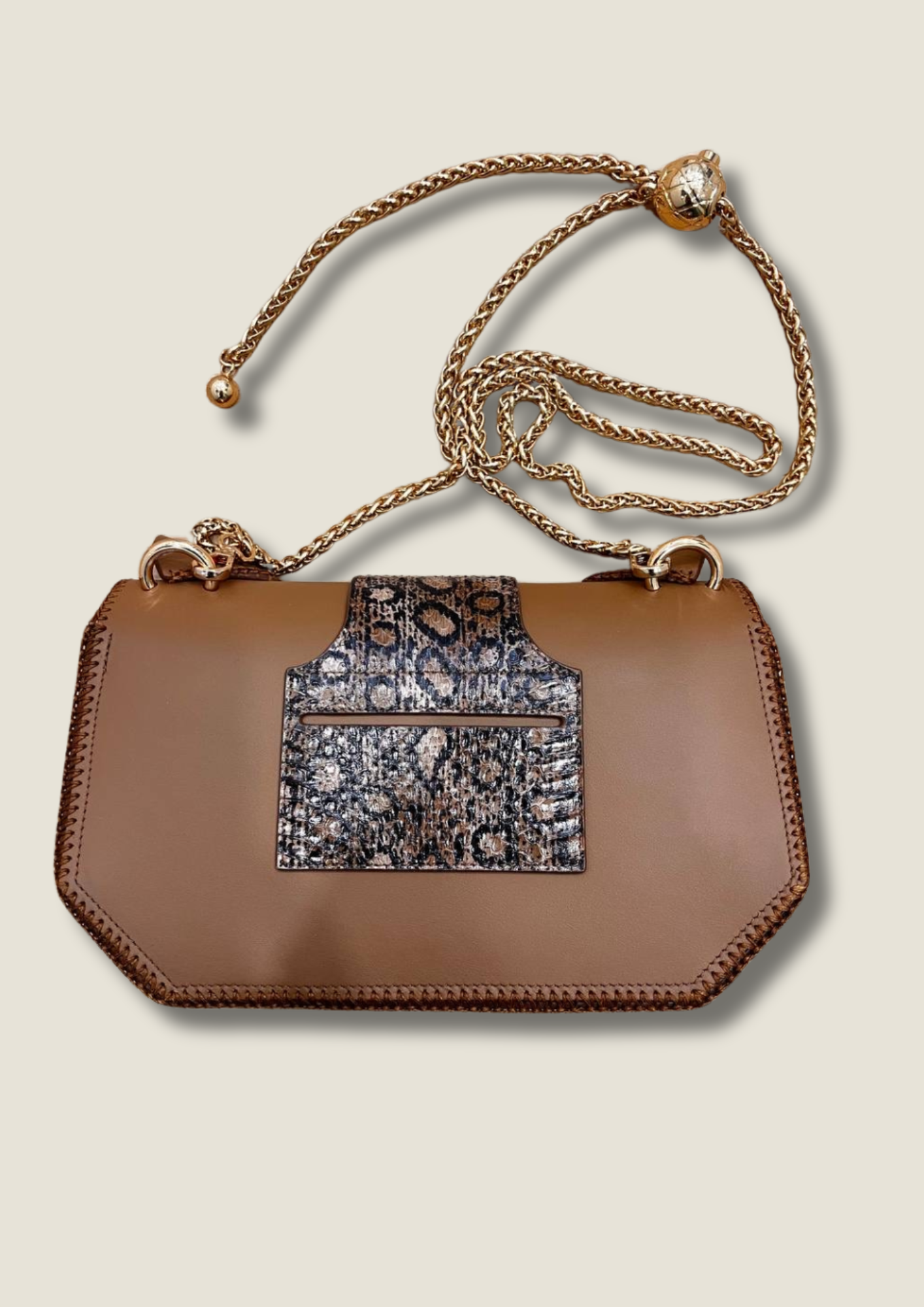Plum Python Owl Bag - Whimsical Luxury Statement Piece