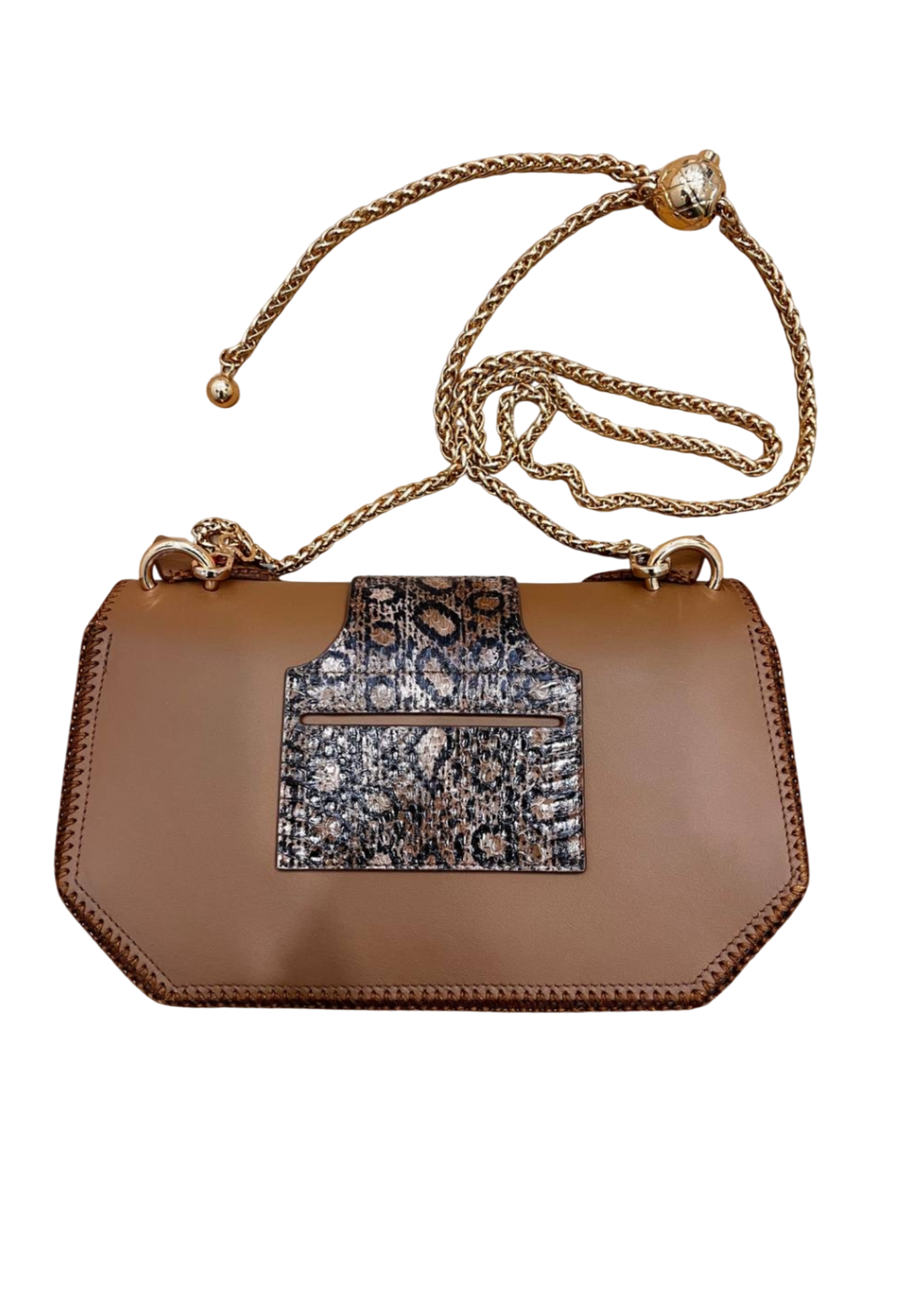 Plum Python Owl Bag - Whimsical Luxury Statement Piece