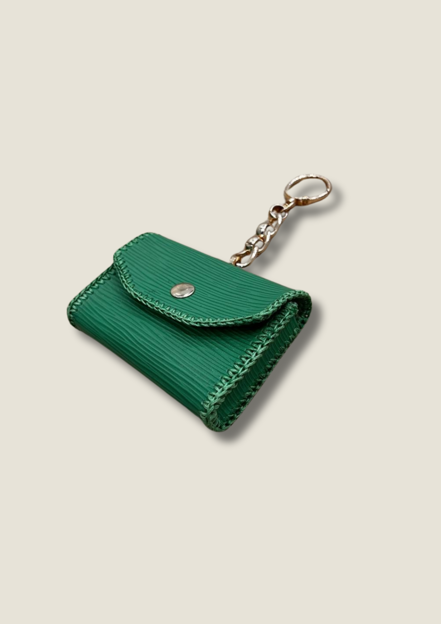 Elegant Leather Cardholder - Sophisticated Slim Wallet