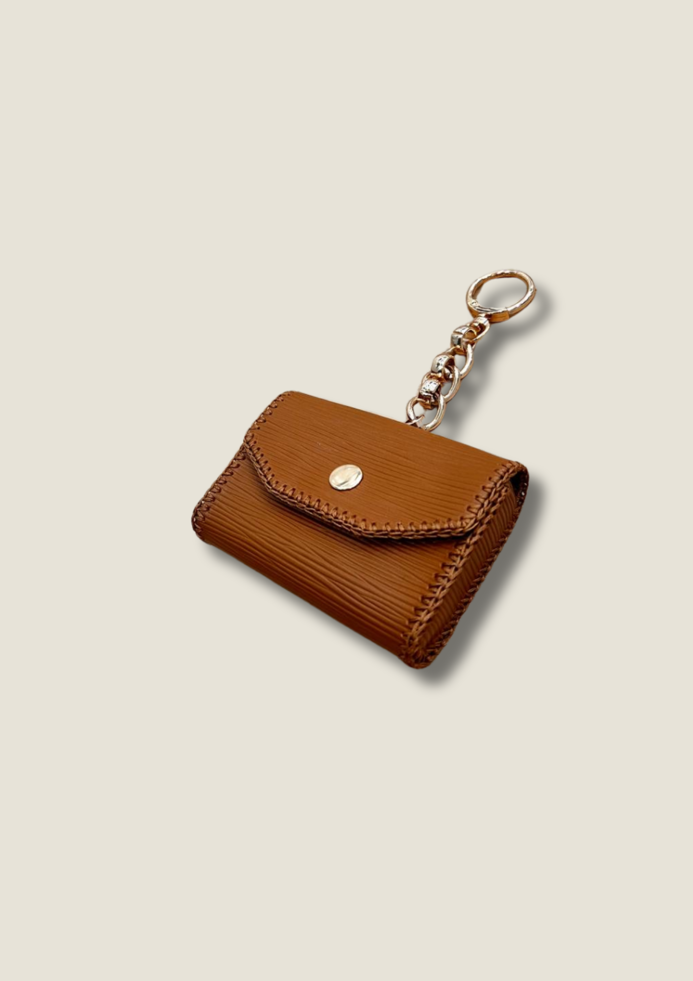 Compact Leather Cardholder - Essential Daily Wallet